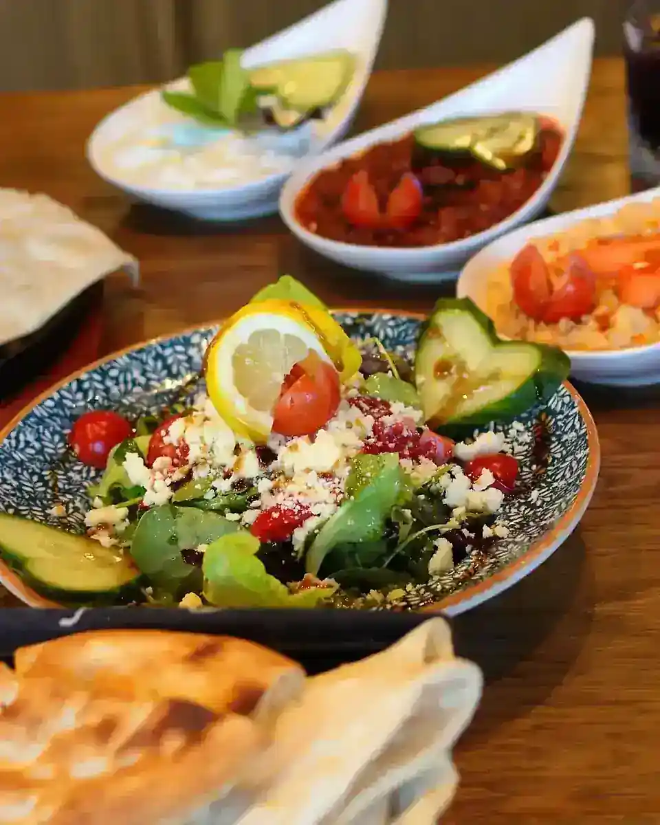 Frisse salade bij IQRAM